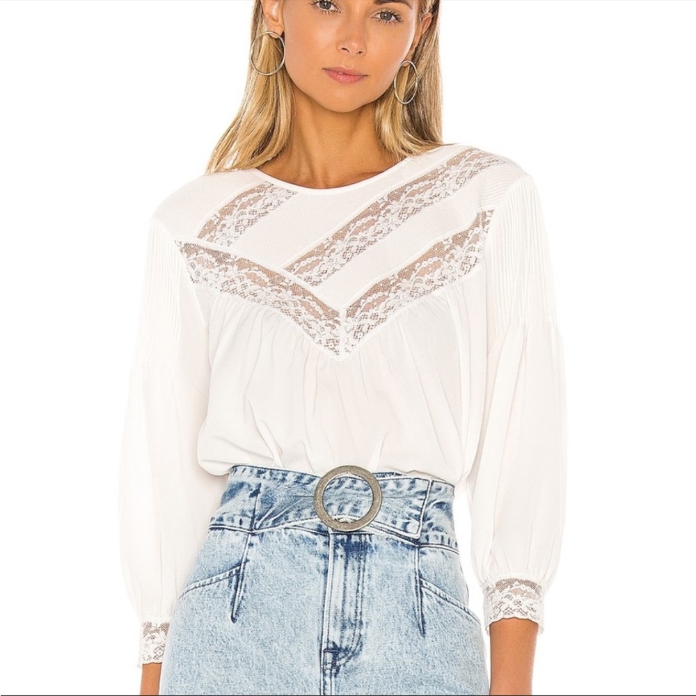 NWT Joie White Blouse